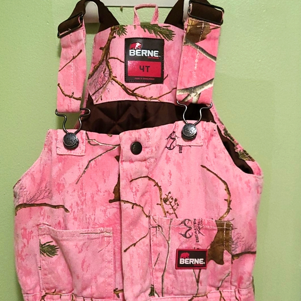 Toddler insulated overalls